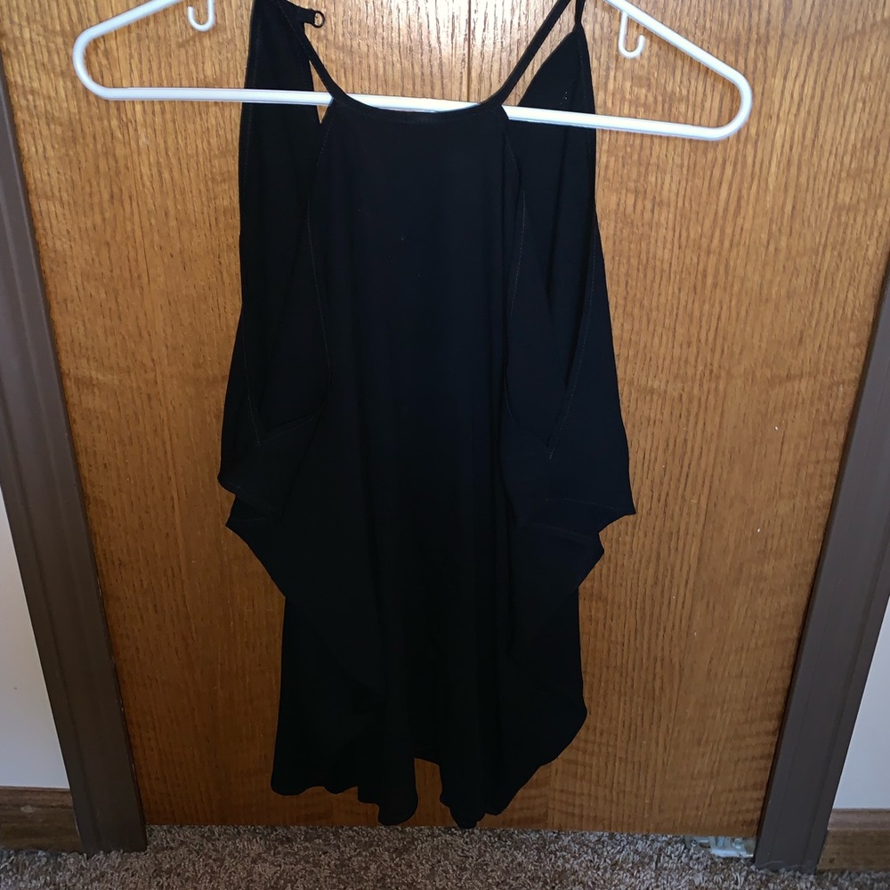 Express open shoulder top